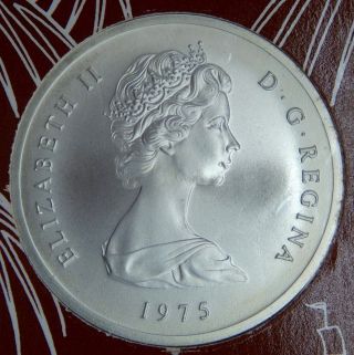 1975 Turks And Caicos Islands 20 Crown Sterling Silver - The Age Of Exploration photo