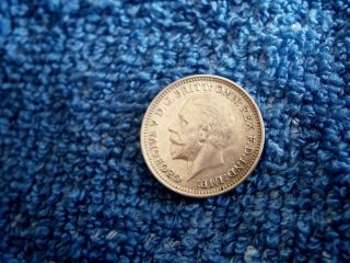 England: Scarce Silver 3 Pence:1932 In About Uncirculated++++ To Uncirculated photo
