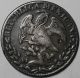 1839 - Go Mexico Silver Cap & Rays 8 Reales (scarce Grade Guanajuato Coin) Mexico photo 1