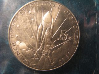 1988 Republic Of Marshall Islands $5 Dollars Coin photo