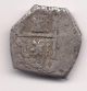 Mexico 4 Reales Cob About 1700 Silver Mexico photo 1
