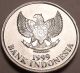 Gem Unc Indonesia 1999 50 Rupiah Spread Eagle Black - Naped Oriole Asia photo 1