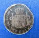 1779 Spain One 1 Reales Silver Coin Struck In Peru South America photo 1