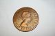 Vintage Elizabeth Regina English Copper Penny 1967 Coin Token UK (Great Britain) photo 3