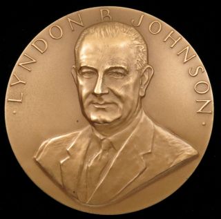 U.  S.  Medal No.  137 President Lyndon B.  Johnson Second Term 3 