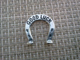 Your Lucky Horse Shoe Good Luck Pocket Coin Piece Pewter All photo