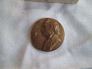 Thomas Paine Hall Of Fame For Great Americans Medal,  1969 By Michael Lantz photo