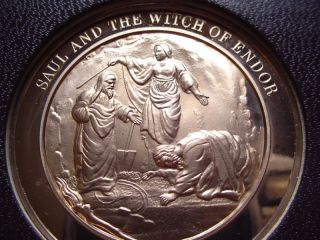 Medallic Bible: Saul And The Witch Of Endor photo