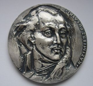 Pulaski Polish American Revolution Cavalry Medal photo