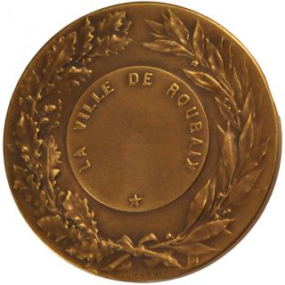 French Medals,  Ville De Roubaix,  Medal photo