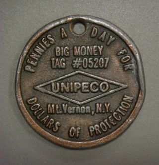 Unipeco,  Pennies A Day. . . ,  Mt.  Vernon,  N.  Y.  Copy Of 1943 Copper Cent photo