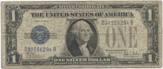 Series 1928 B $1 Silver Certificate photo
