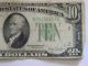 1934c Ten Dollar Federal Reserve B Series Note Small Size Notes photo 3