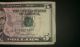 $5 Usa Frn Federal Reserve Star Note Series 2006 Ia02358637 Small Size Notes photo 2