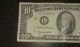 $10 Usa Frn Federal Reserve Note Series 1995 L72361264a Small Size Notes photo 2