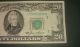 $20 U.  S.  A.  F.  R.  N.  Federal Reserve Note Series 1985 G15952870b Small Size Notes photo 3