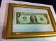 24 Karat Gold Leaf 1 Dollar Legal Tender Banknote $1 U.  S.  Bill - Gift Paper Money: US photo 4