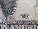 Series 1976 Two Dollar Bill Serial H 05450090 A Small Size Notes photo 2
