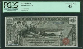 U.  S 1896 $1 