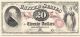 B145,  $20.  00 1875 Legal Tender,  Obverse,  Bep Souvenir Card Large Size Notes photo 1