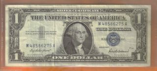 1957 $1.  00 Blue Seal Silver Certificate photo