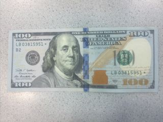 2009 A $100.  00 Star Note photo