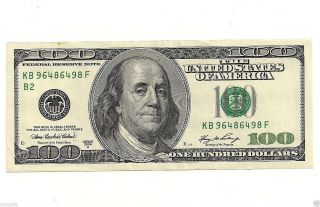 (1) - $100 2006 York Uncirculated Bill Note Dollars Hundred Gem Gift photo