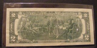 Usa.  Two Dollar Bill 1976 Series photo