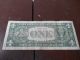 1957 B One Dollar Bill $1 Silver Certificate U.  S.  Dillon Granahan Small Size Notes photo 1