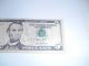 $5.  00 Federal Reserve Note 2006,  W/star If 01461973 - - Vf/ef - Small Size Notes photo 1
