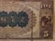 1882 $5 Brown Back - Indianapolis 5672 Bank Note - Pmg Graded As 30 Very Fine Large Size Notes photo 9