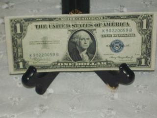 1935 A $1 Blue Seal Silver Certificate Currency photo