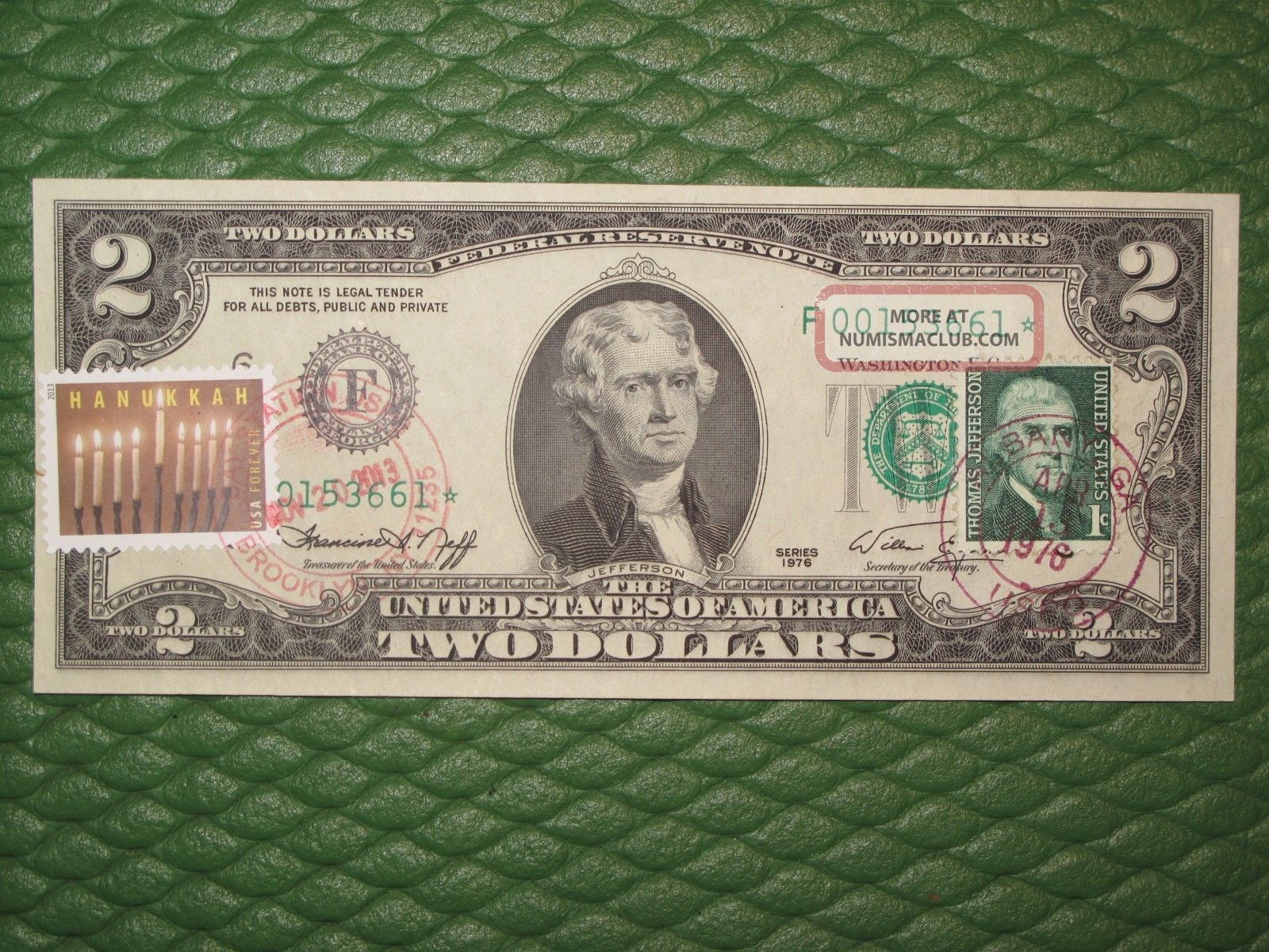 1976 2 dollar bill star note value