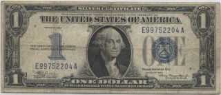 Series 1934 $1 Silver Certificate photo