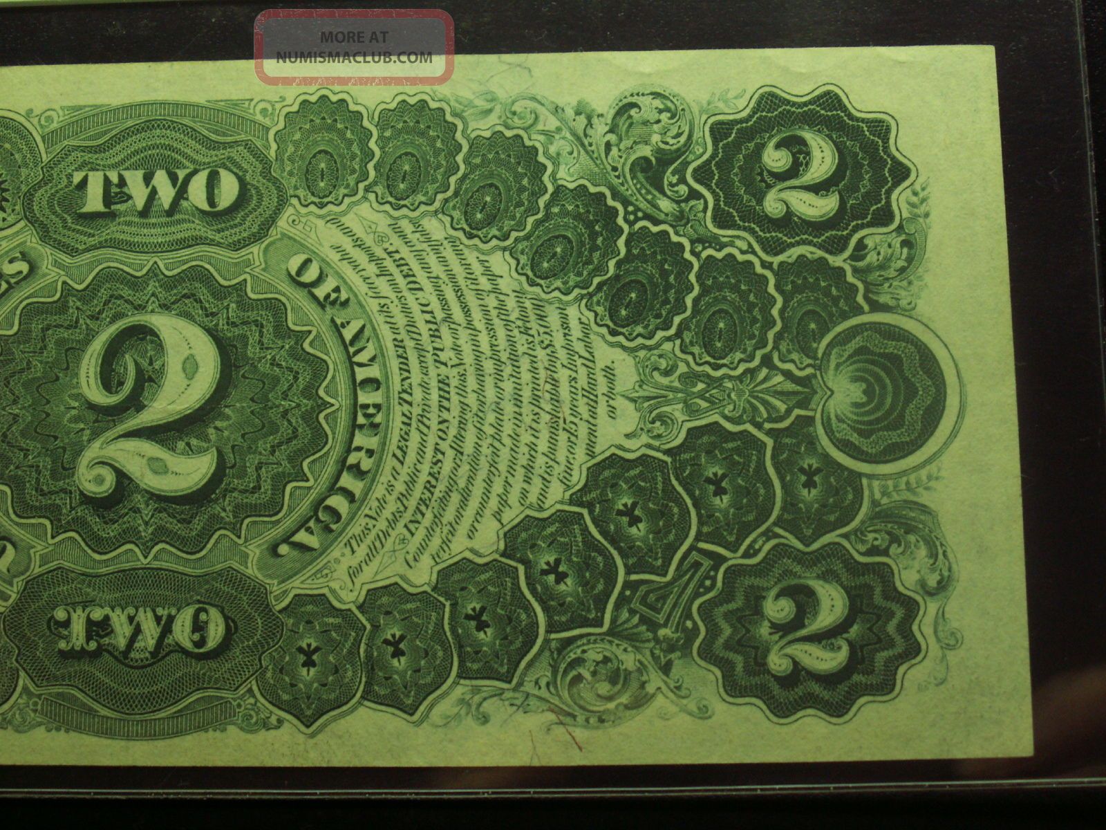 HAPPY BIRTHDAY Keepsake Gift Colorized $2 Bill U.S. Genuine Legal Tender w/Folio