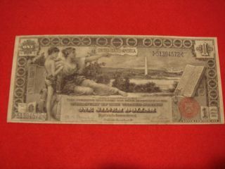 1896 $1 Educational Note High Midgrade photo