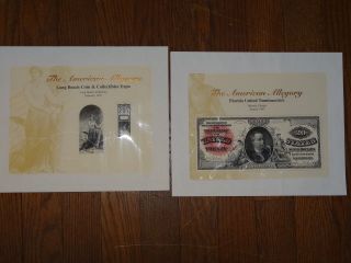 Bep Fl.  Numismatists & Long Beach Coin Expo Intaglio Prints American Allegory photo