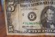 Cir 1993 Misprint Misaligned Error $5 Five Dollar Bill Money Note Currency Paper Money: US photo 2