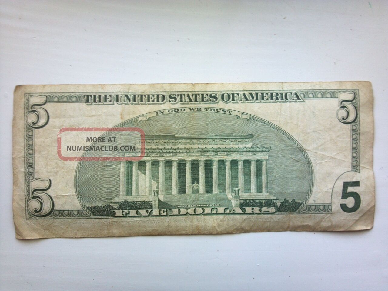 Error $5 Five Dollar Bill, Misprint / Misaligned / Collector Piece