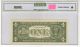 Fr 1932 - B 2006 $1 Federal Reserve Note Error - Faulty Alignment Serial Cga Cu 64 Paper Money: US photo 1
