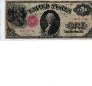 1917 $1.  00 U.  S.  Note 