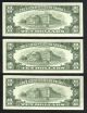 $10 1981 Cu Trio Chicago Il Frn Old Usa Paper Currency Bills Notes Regan Money Small Size Notes photo 1