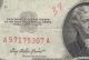 1953a Red Seal $2.  00 Thomas Jefferson Note,  Two Dollar Bill A57175307a Small Size Notes photo 1