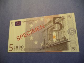 Portugal 5 Euros [ Specimen ] Unc photo