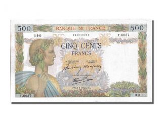 French Paper Money,  500 Francs Type La Paix,  09 Septembre 1942,  Fayette. . . photo