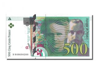 French Paper Money,  500 Francs Type Pierre Et Marie Curie photo