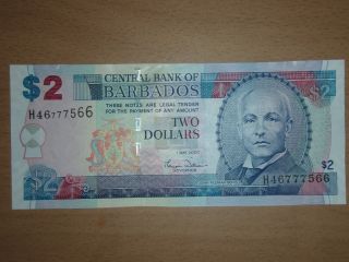 Barbados 2 Dollars Unc photo