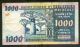 Madagascar 1000 Francs (1974) Pick 65 Fine -. Africa photo 1