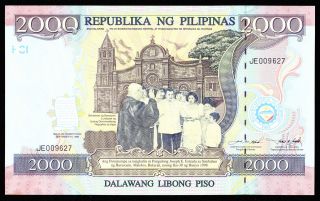 Philippines 2000 Piso 1998 Commemorative Issue Pick 189 Unc. photo