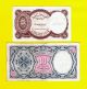 The Arab Republic Of Egypt / 5 & 10 Piastres (2 Notes) - S.  717509 & 791562 Africa photo 1